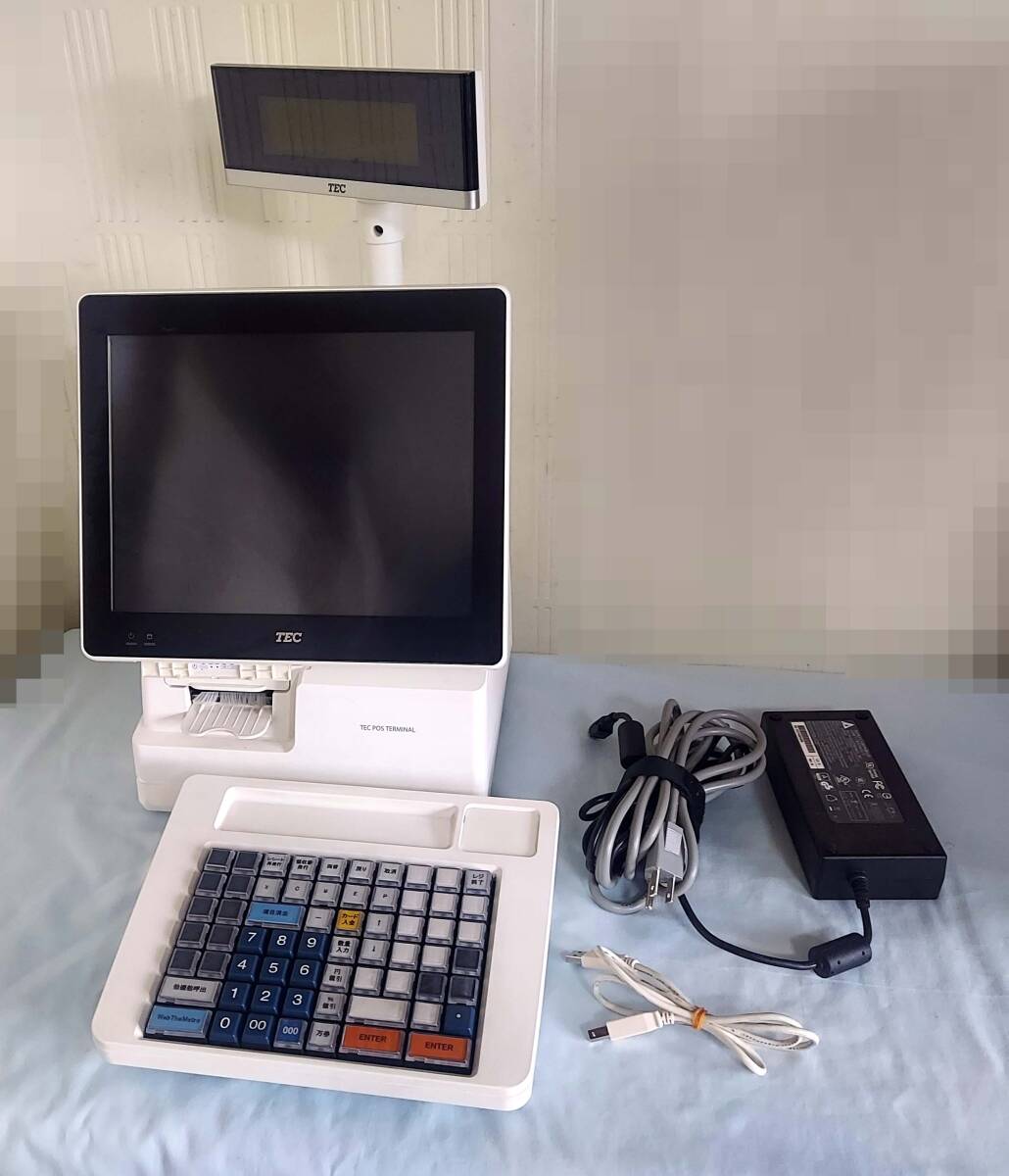 ○東芝TEC テック POSターミナル/POSレジ QT-200-V1-21WA-R・POS