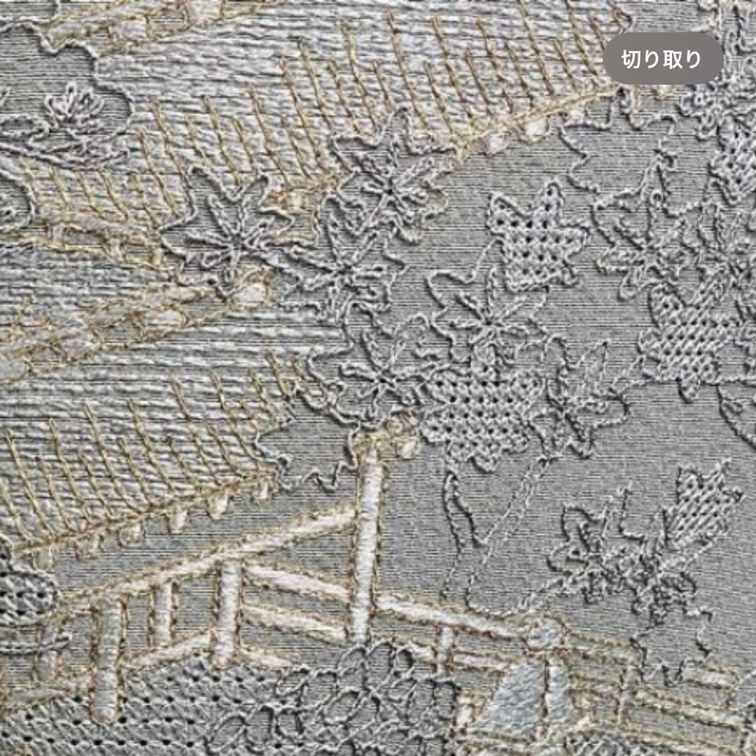 YU-041 総手刺繍 訪問着付下げ 汕頭刺繍 御所解 松竹梅 一つ紋 卸売 逸品