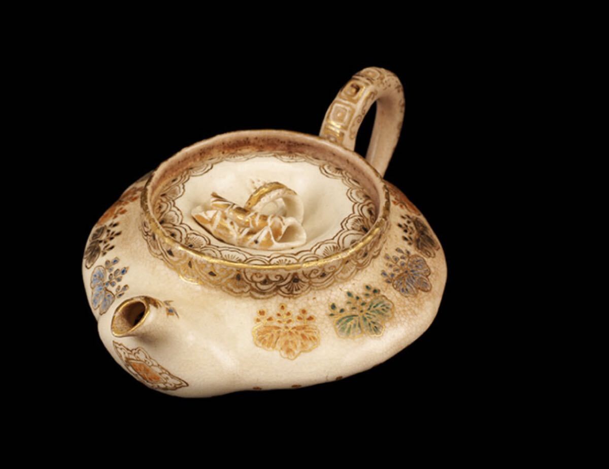 栗田焼錦光山宗兵衛錦光山蓮摘み急須煎茶器|跨買TOKUKAI - 日本Y拍代標