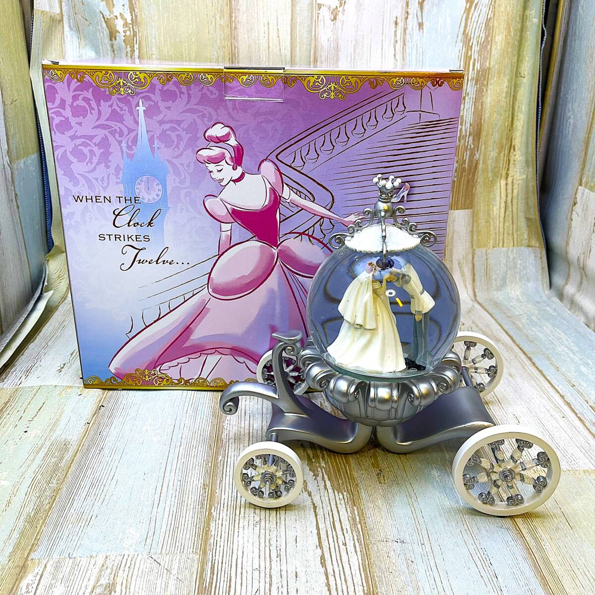 限定品 レア☆シンデレラ ガラスの靴 かぼちゃの馬車 ☆スタンプアート