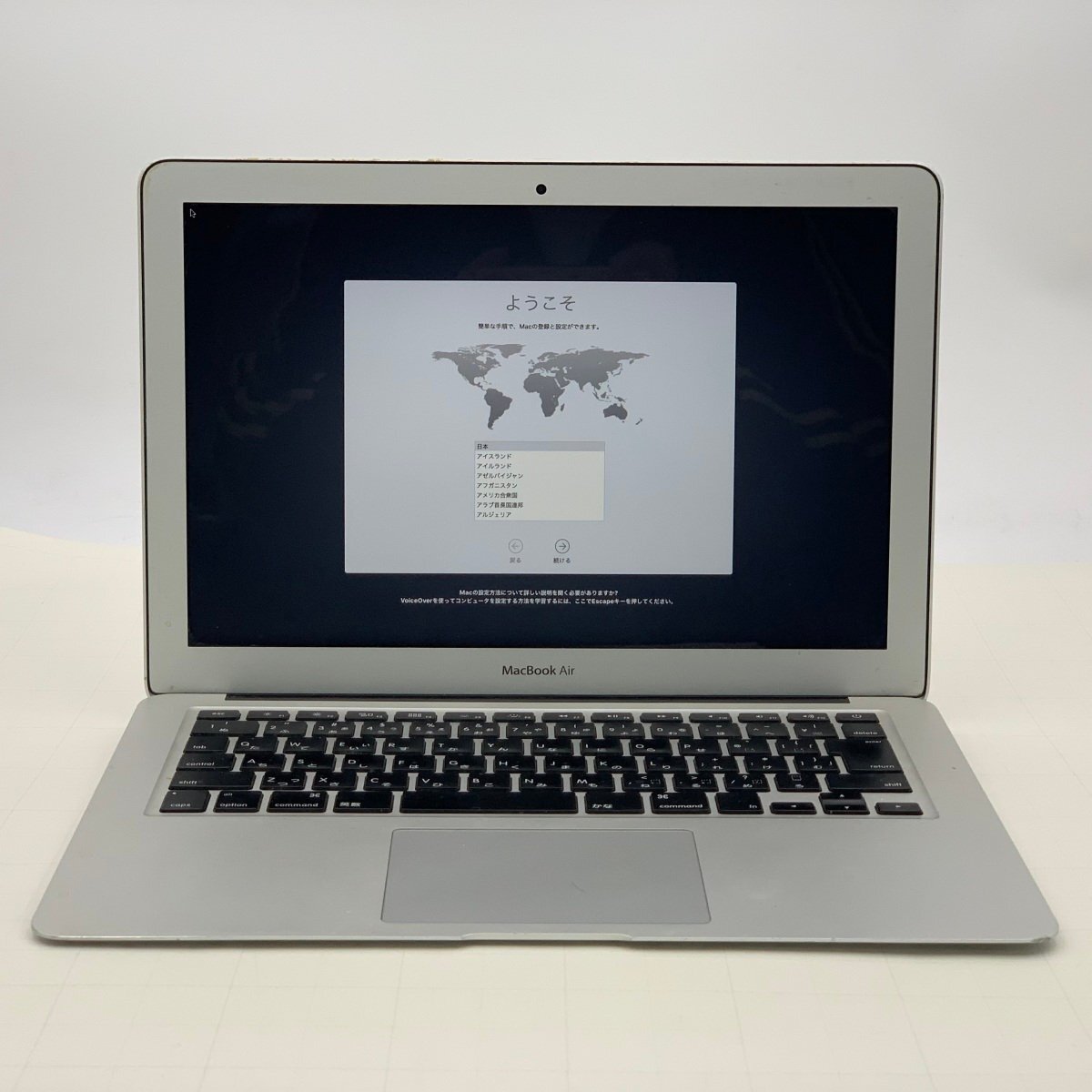 ジャンク MacBook Air 13インチ Mid 2017 Core i5 1.8GHz/8GB/SSD