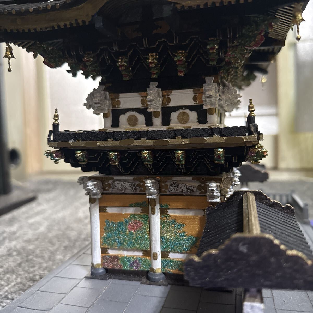 購入 1/50 日光東照宮 陽明門 イマイ ウッディジョー 木製模型