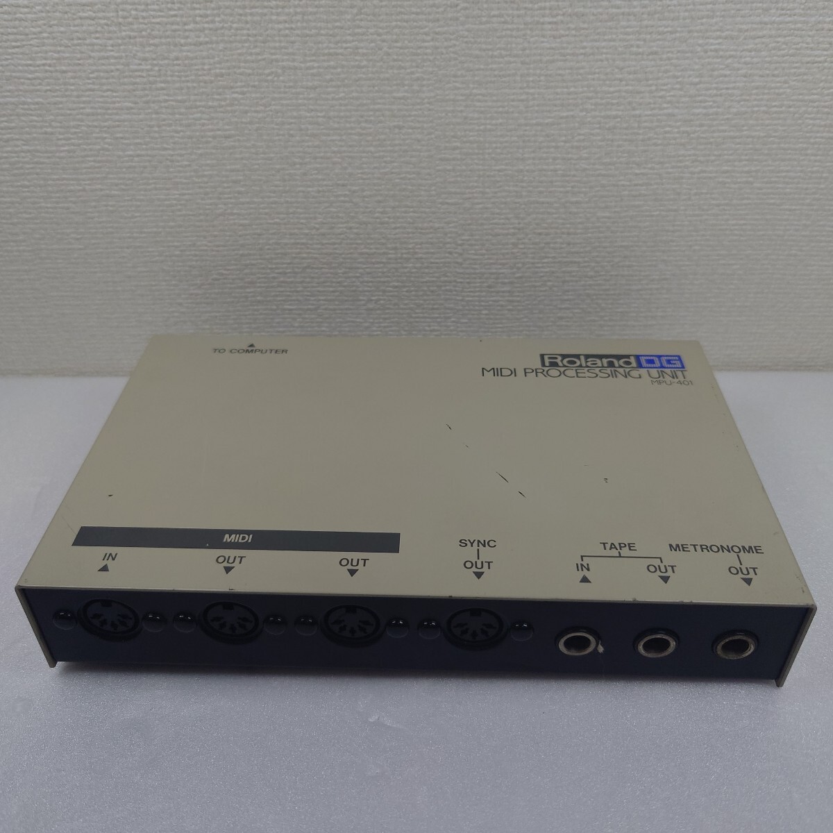 ROLAND ローランド MPU-401 MIDIプロセッシングユニット 動作未確認