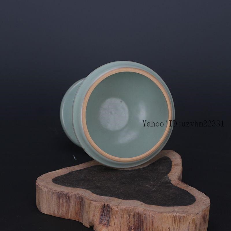 中国 汝窯 青磁 香炉 陶器 陶芸 香道具 仏具 官窯 青釉