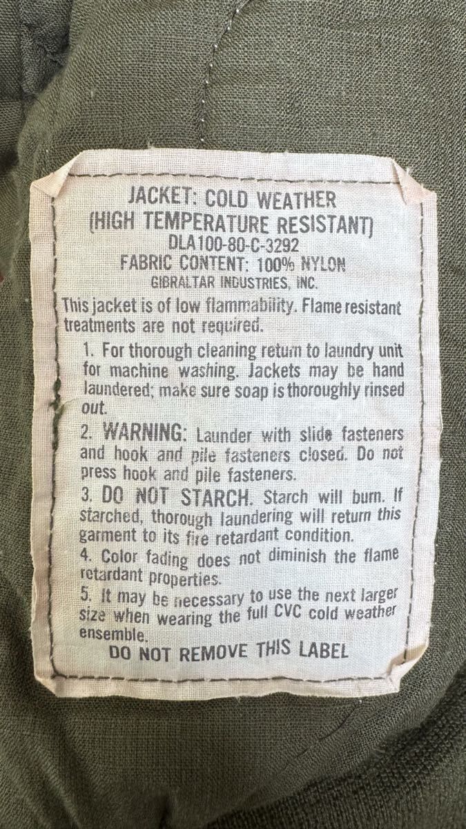 希少】米軍放出品 CVC タンカースジャケット USA製 サイズM-R 焚き火