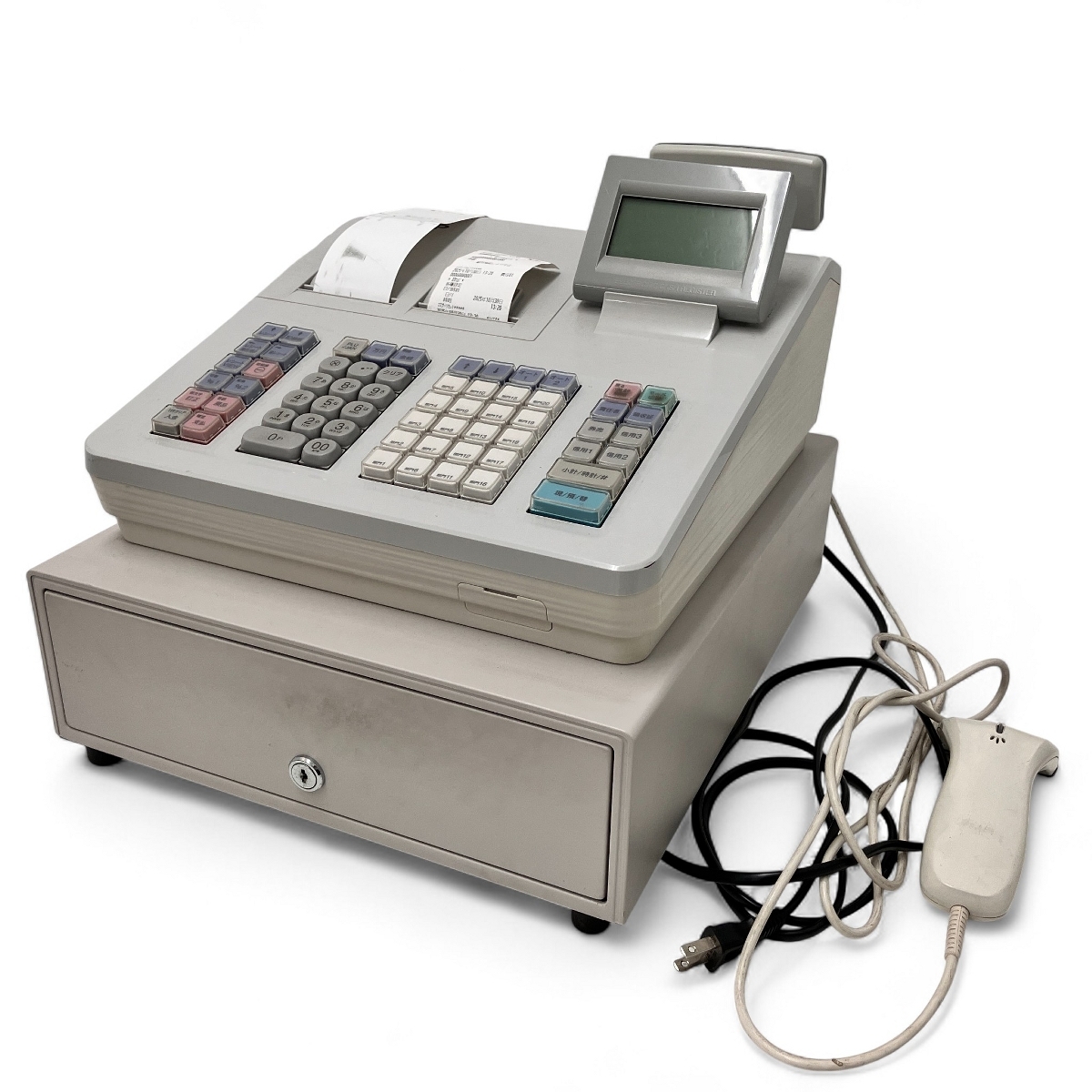 SHARP XE-A407-W ホワイト 電子 レジスター 店舗用品 Z10457694 SHARP