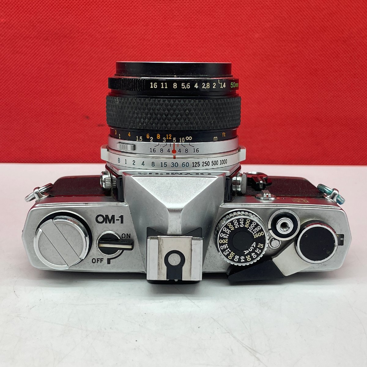 ◎51 OLYMPUS OM-1 シルバー OM-SYSTEM G.ZUIKO AUTO-S F1.4 50mm フィルム