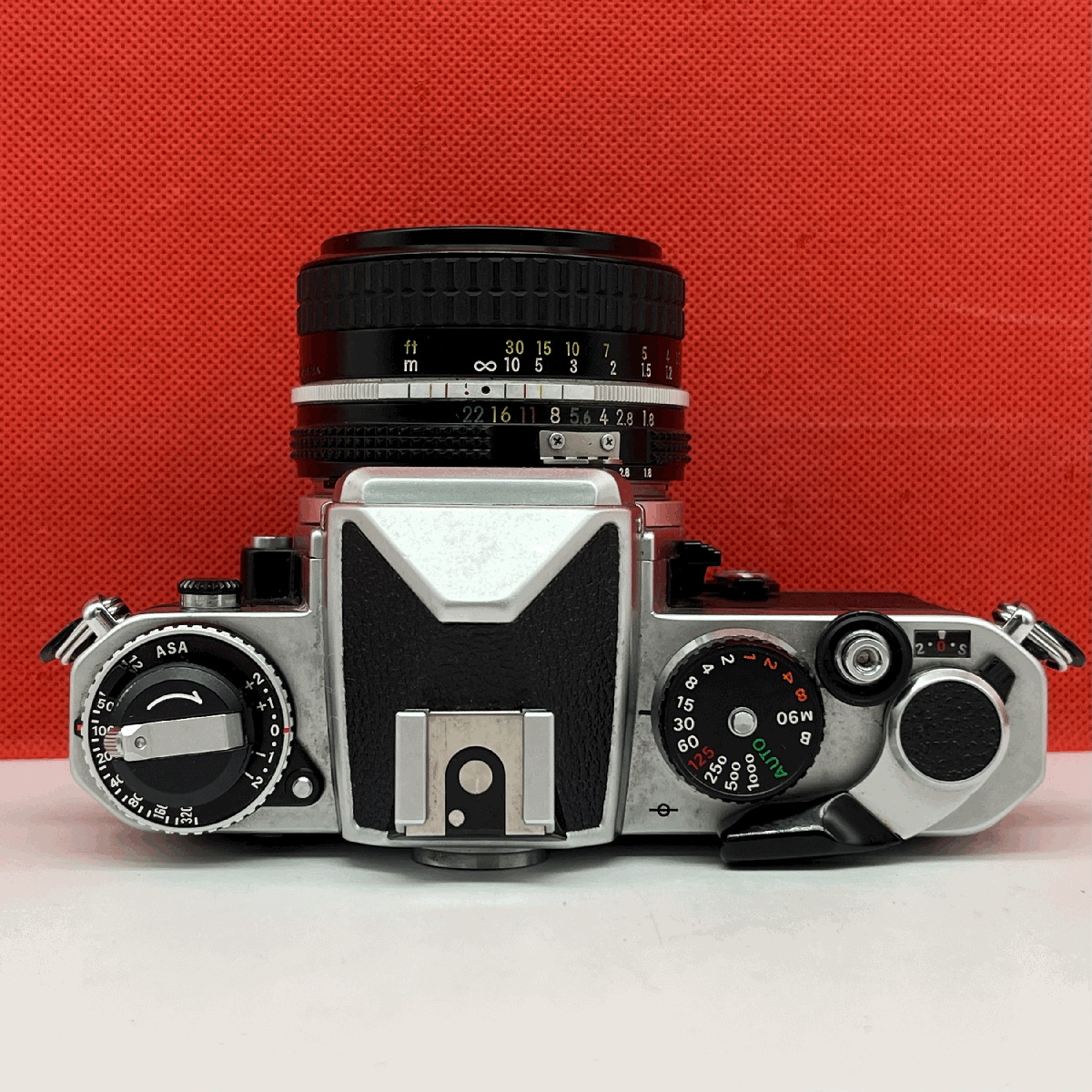 P07 整備品 Nikon FE NIKKOR 50mm F1.8 Ai フィルム一眼レフカメラ 動作品