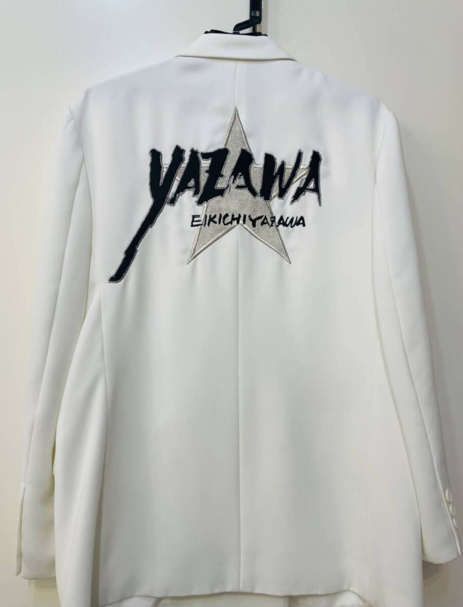 矢沢永吉 白スーツのジャケット yazawa刺繍｜Yahoo!フリマ（旧PayPay