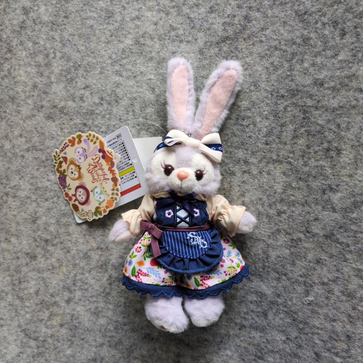 ステラルー 秋のぼうけん タグ付き マスコット ぬいぐるみバッジ TDS