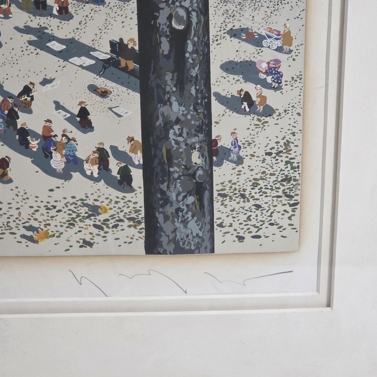 A8954】ヒロ・ヤマガタ 即興詩人 The Poet シルクスクリーン 版画 限定