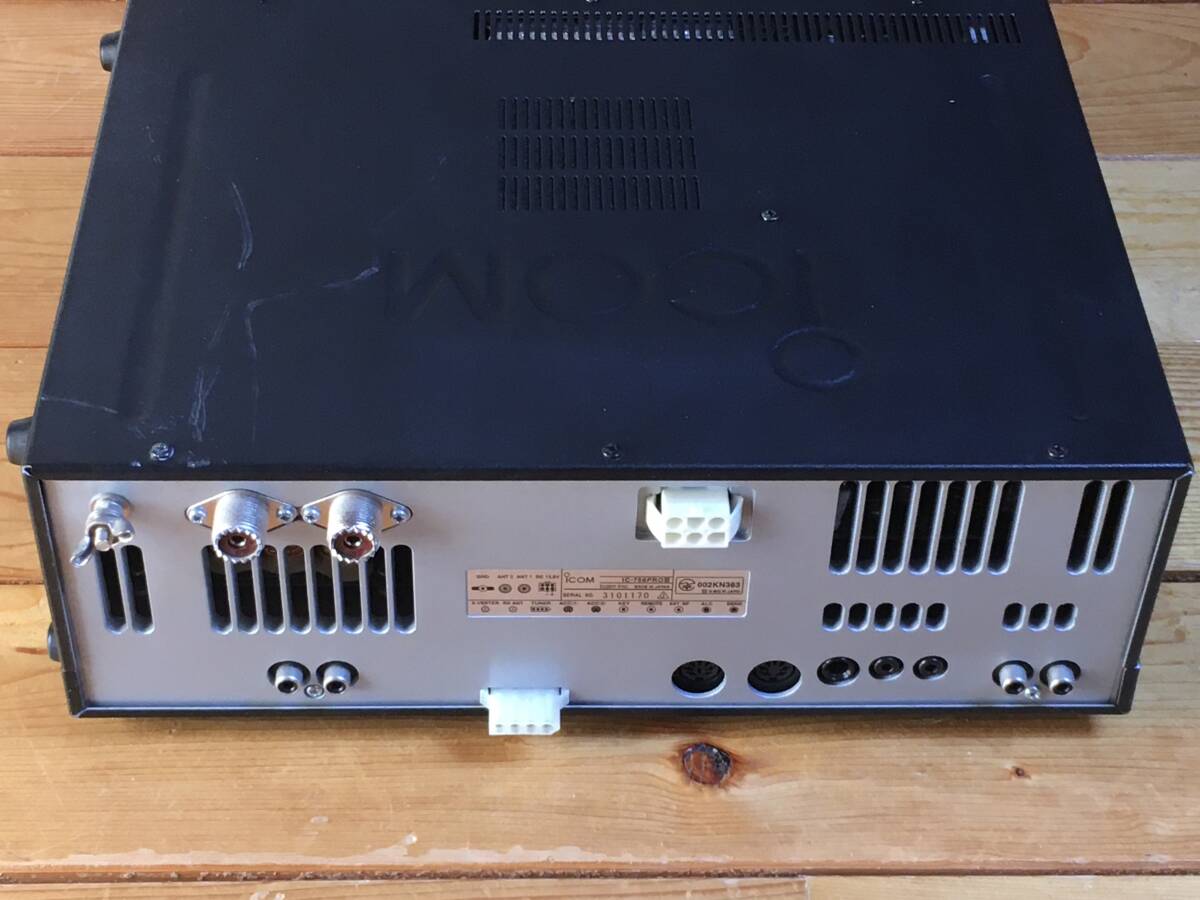 ICOM IC-756PRO 3（Ⅲ） アマチュア無線用HF/50MHzオールモード