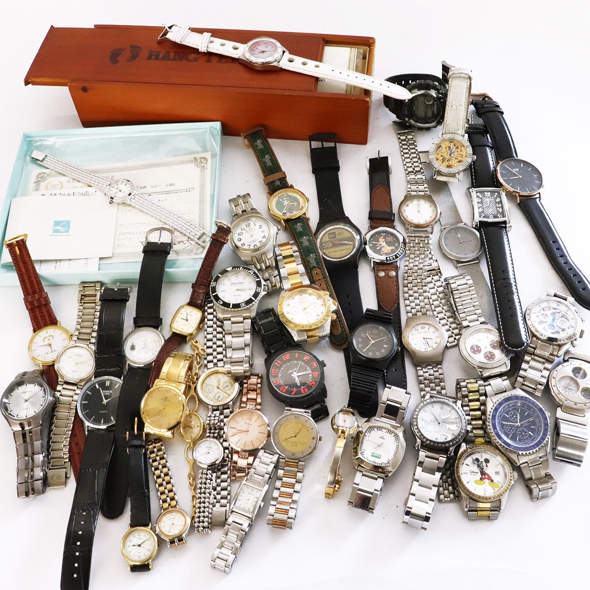 □1円スタート 腕時計 おまとめ ジャンク ジャンク時計おまとめ