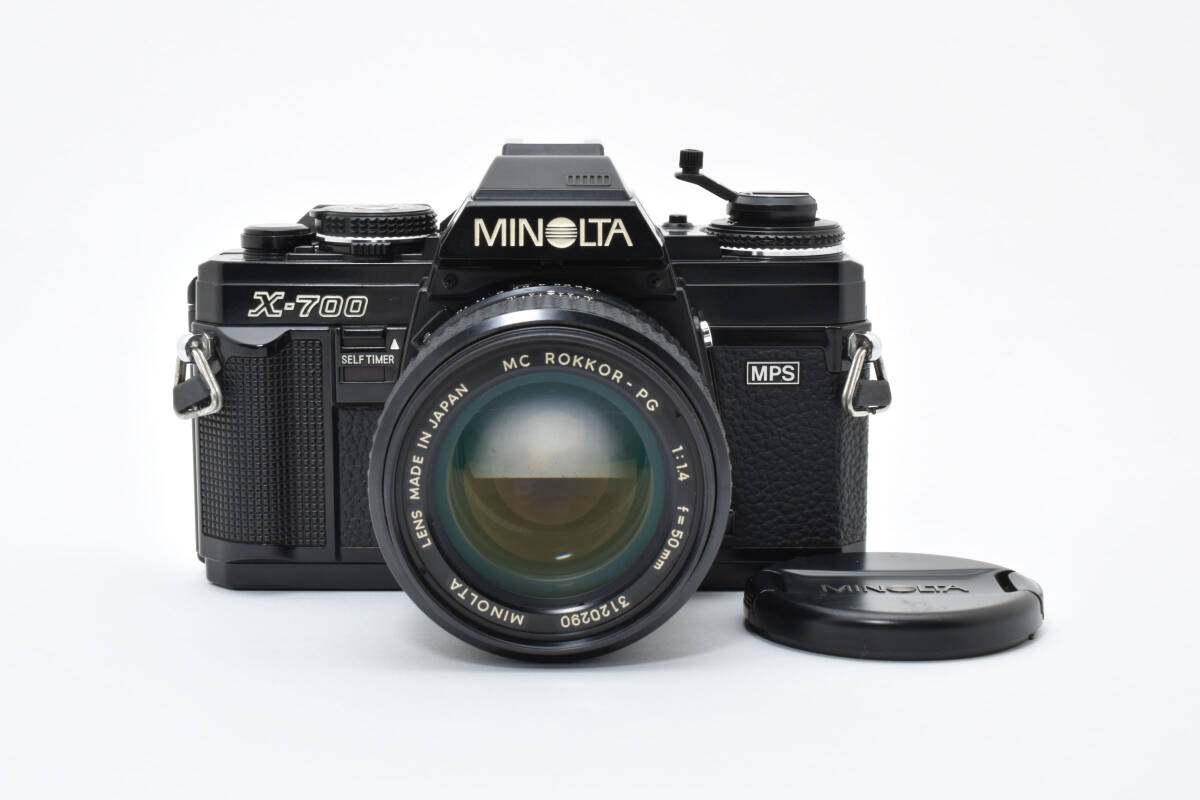 ミノルタ MINOLTA X-700 ブラック レンズセット New MC ベスト 50mm F1
