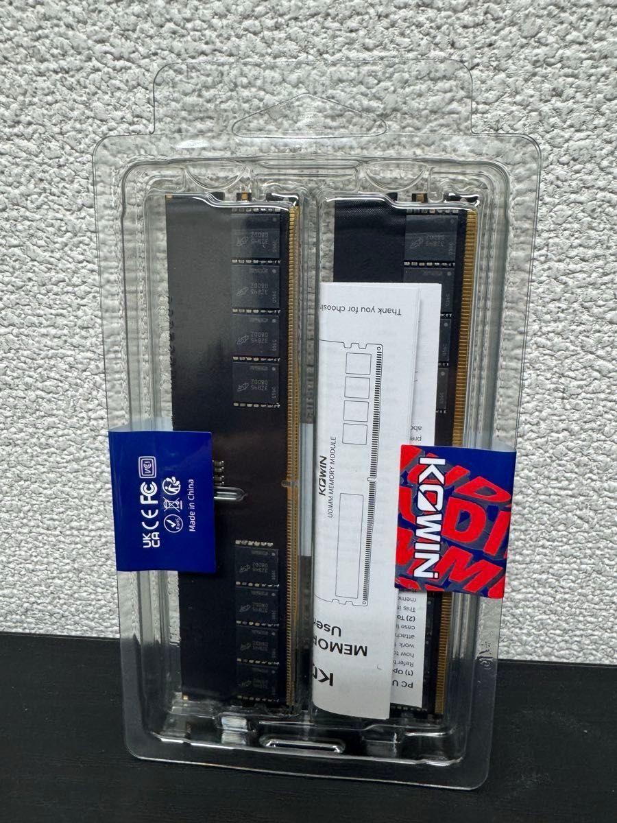 メモリー KOWIN DDR5 64GB(32GBx2) 5600mhz 新品】KOWIN メモリ DDR5