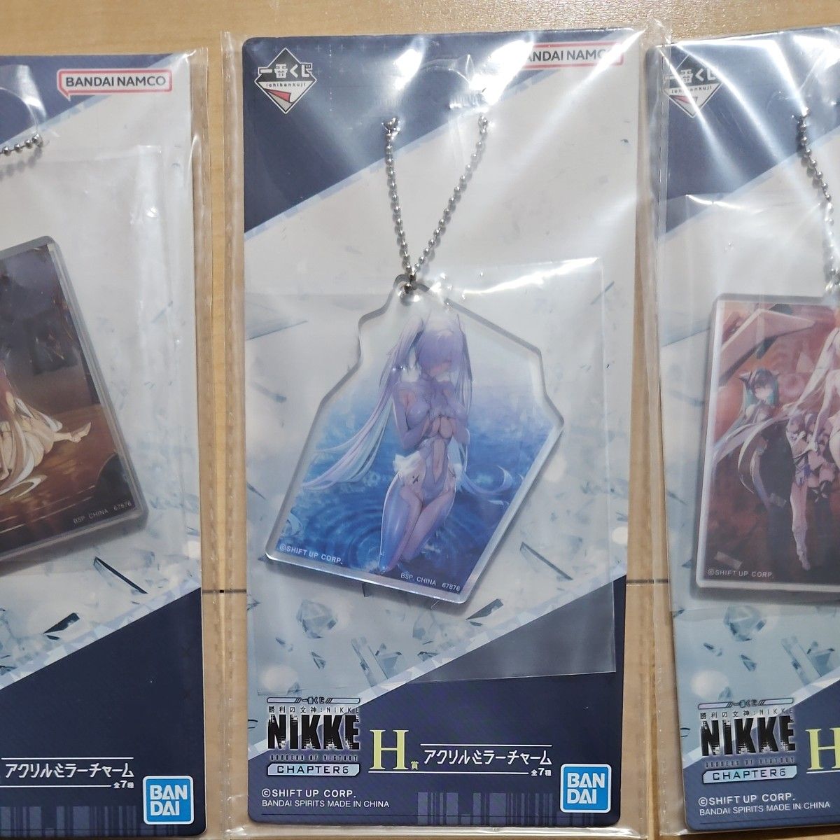 NIKKE 一番くじ B賞 シンデレラ フィギュア ミラーチャーム おまけ付き
