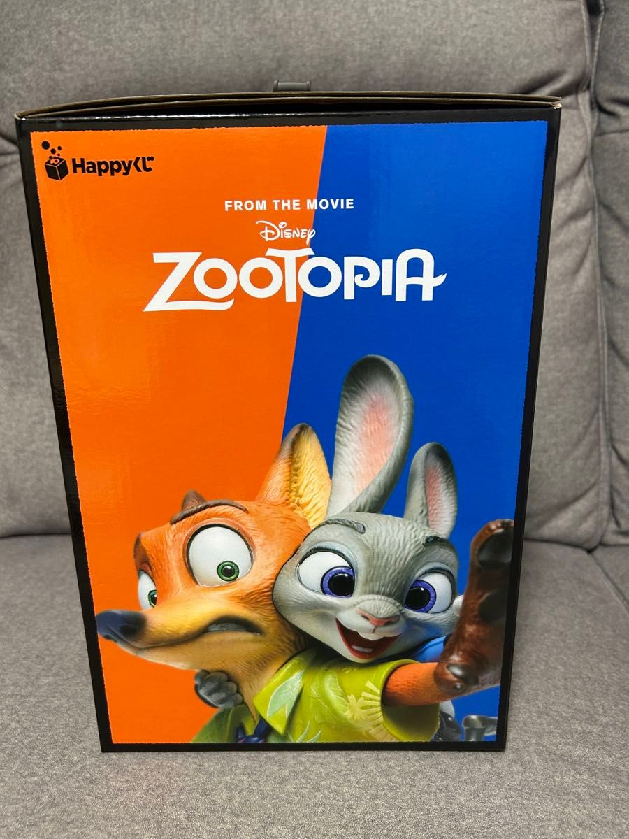 未開封】 ズートピア Happyくじ A賞 ニック＆ジュディ フィギュア 新品