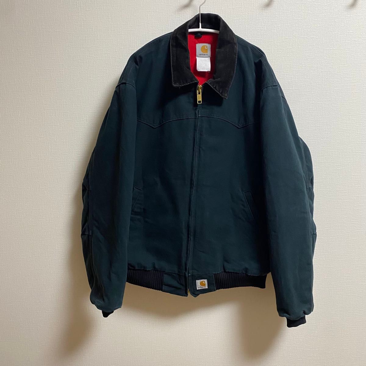 USA製 美品 サンタフェジャケット ブラック 黒 カーハート carhartt