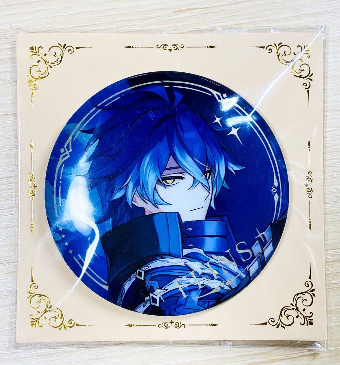 原神】フリンズ 缶バッジ4個セット 約75mm リフレクター加工 新品