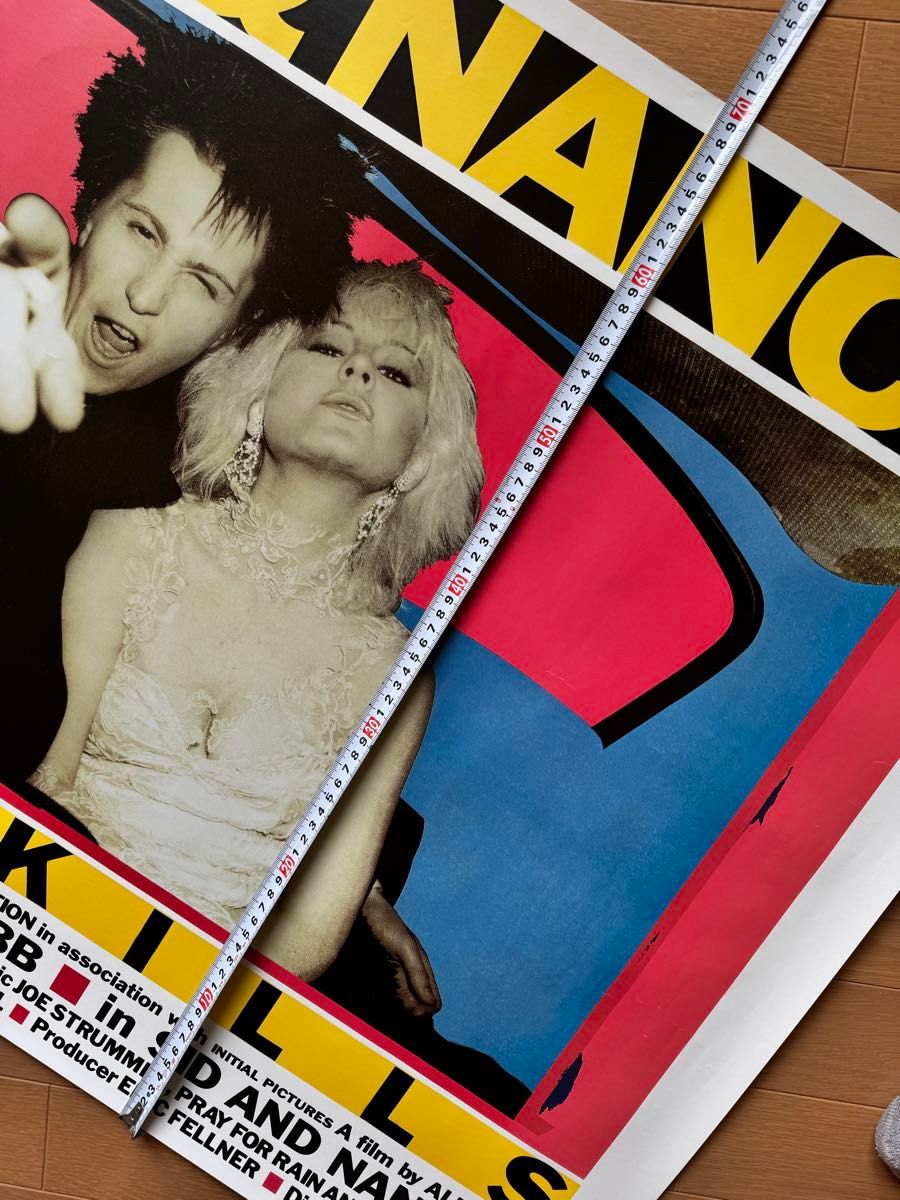 シド&ナンシー SID&NANCY セックス ピストルズ 特大 ポスター 95cm