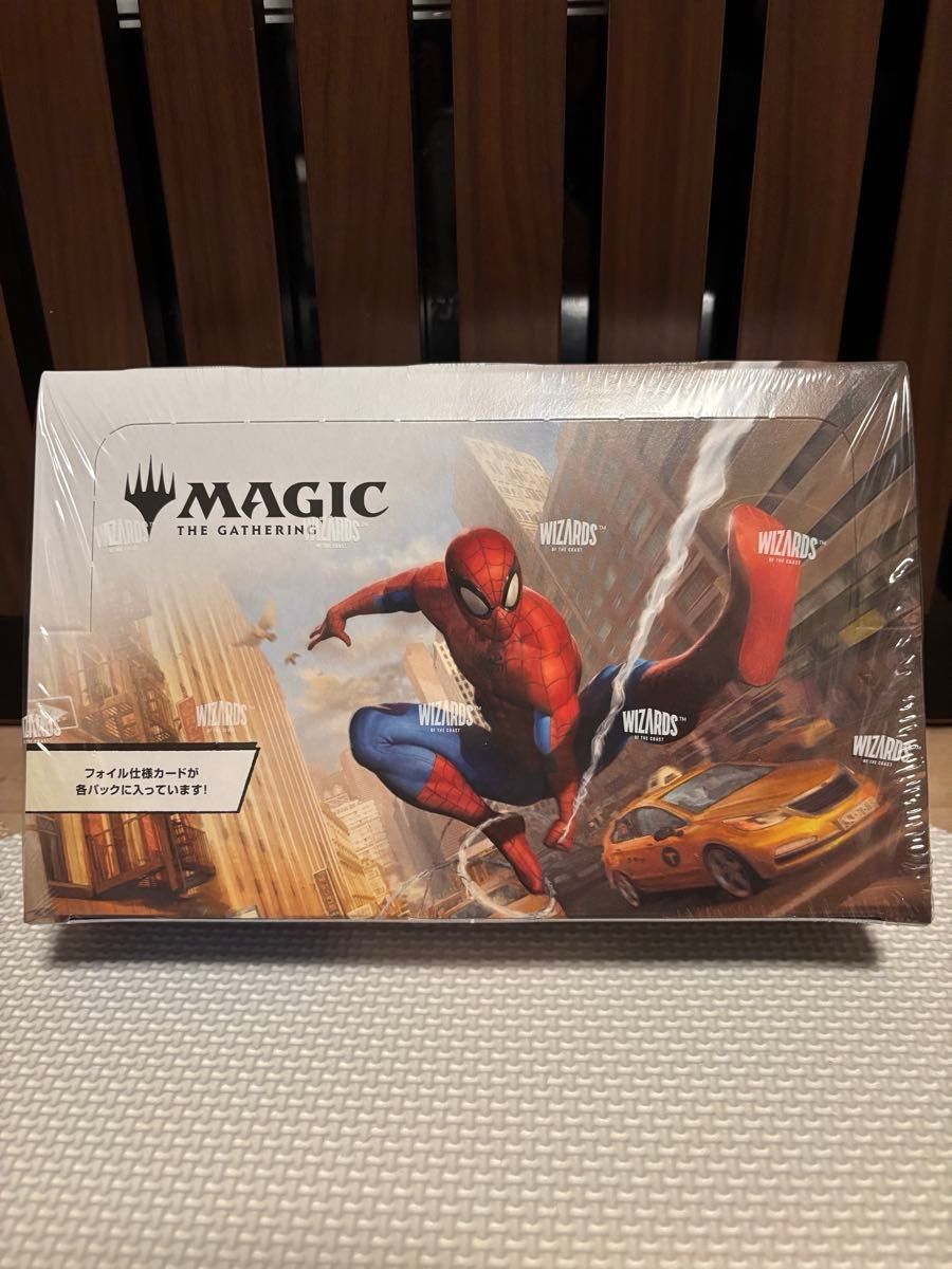 即発送】MTG スパイダーマン プレイブースター 日本語 1BOX 特典付 即