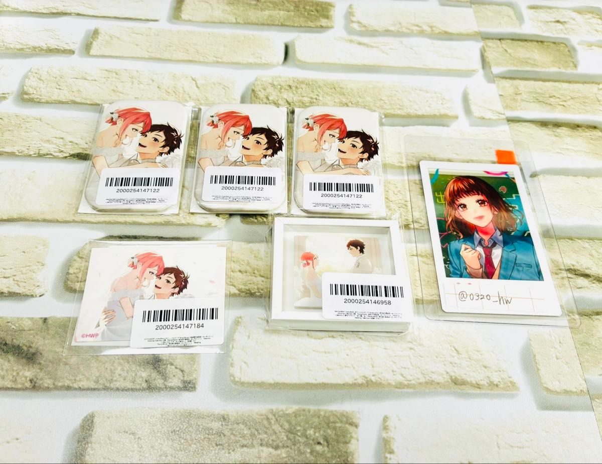 HoneyWorksオンラインくじS賞キャンバスボード(蒼太&あかり