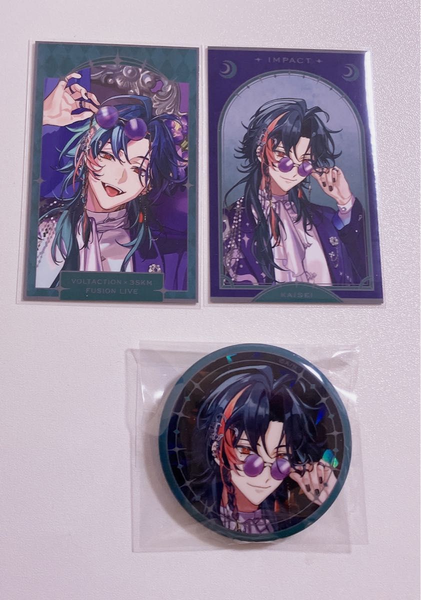 にじさんじ IMPACT 魁星 缶バッジ フォト風カード｜Yahoo!フリマ（旧