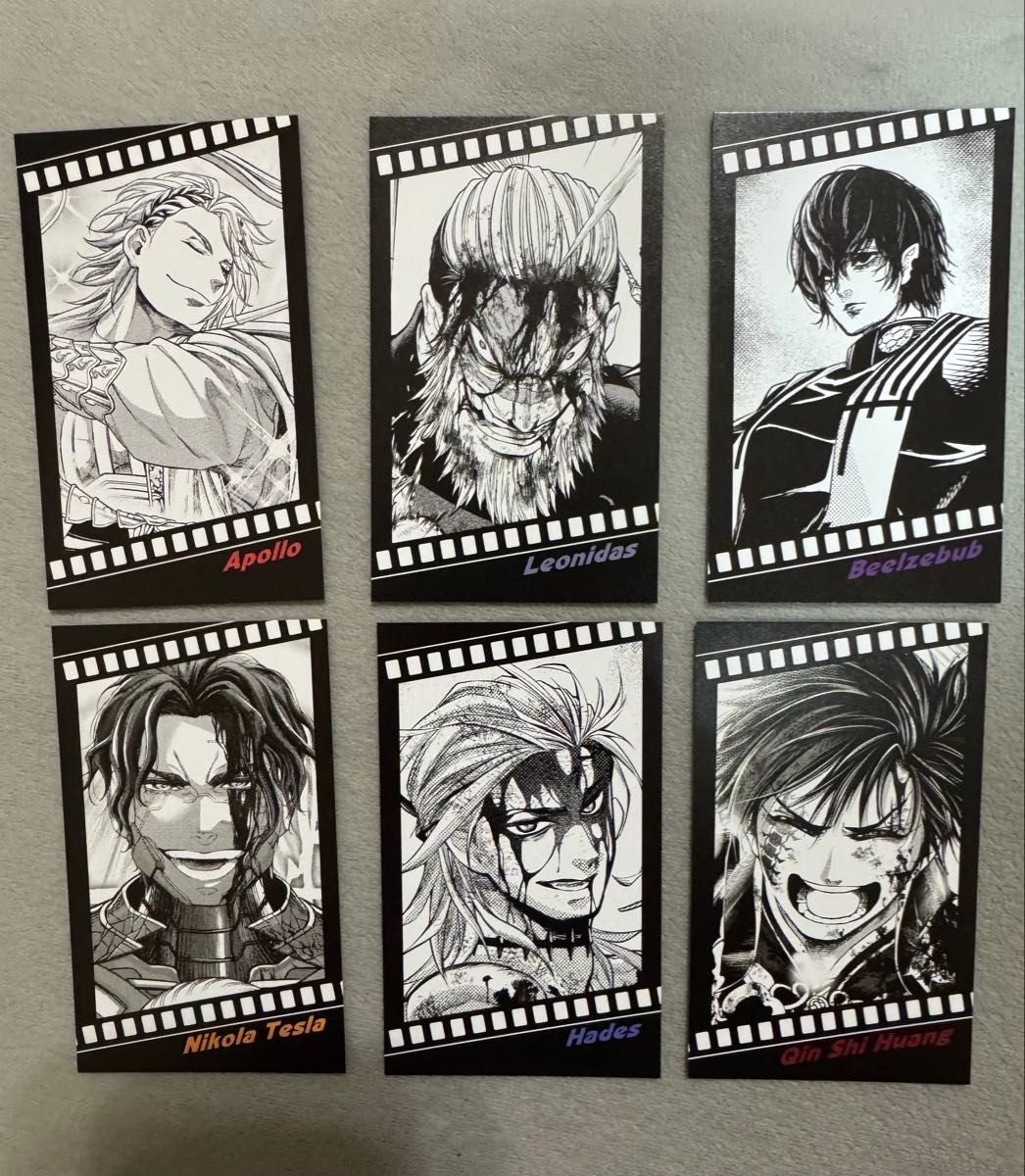 終末のワルキューレ フィルム風コレクタブルカード 6枚セット｜Yahoo