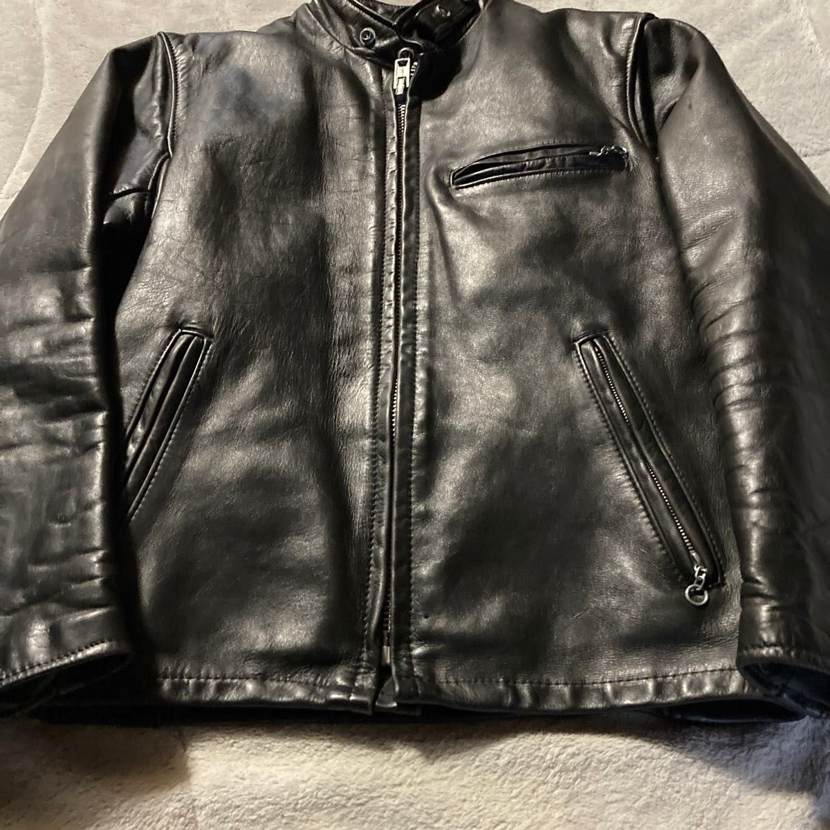 Schott ショット 641 シングルライダースジャケット ボアライナー付