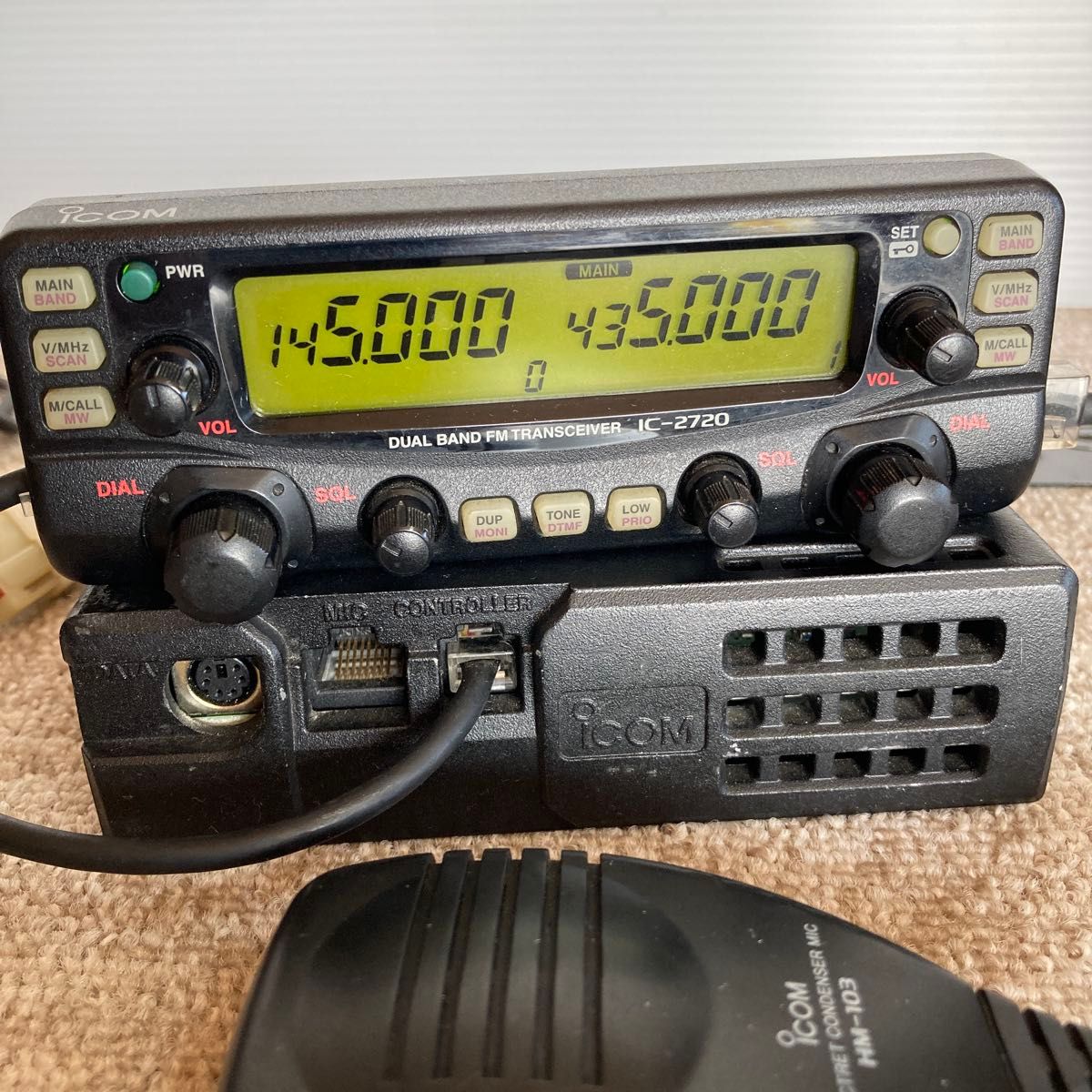 XY9-54 ICOM IC-2720D アイコム デュアルバンド FM トランシーバー