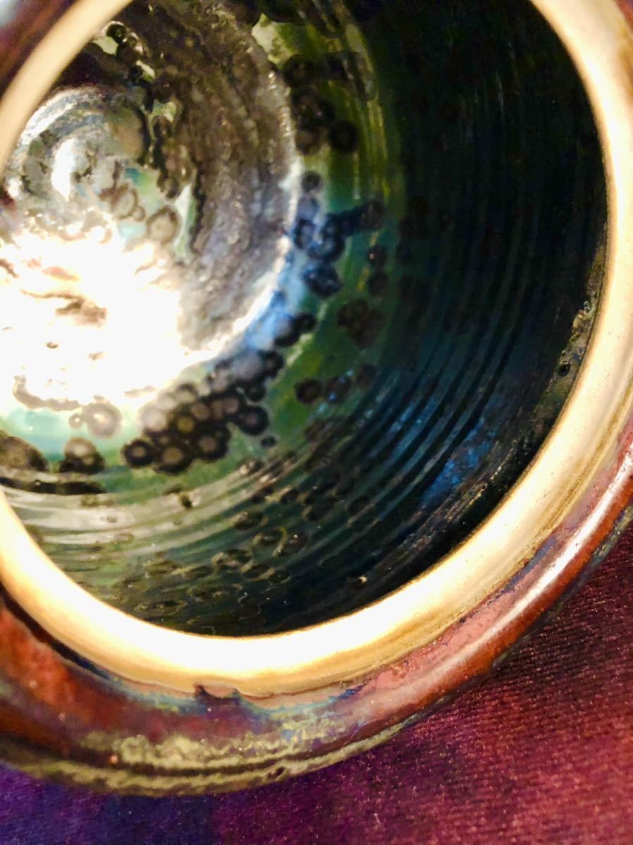 斑紋点天目壺』『斑紋点天目壺』石垣島港骨董店【宗陵】八重山☆詳細