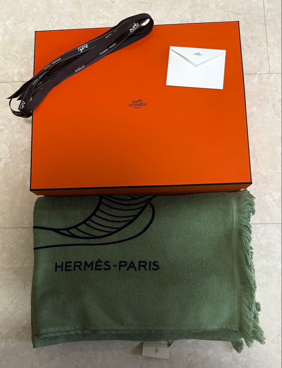 新品 非売品 HERMES エルメス 2025年 イヤーズギフト バスタオル