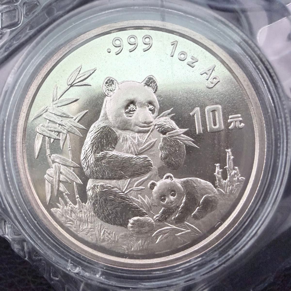 1996年 天壇 銀貨 パンダデザイン 1oz 1996年 天壇 銀貨 パンダ