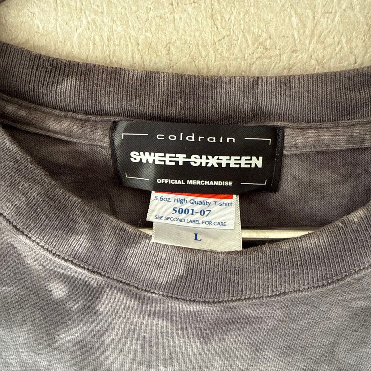 coldrain SWEET SIXTEEN タイダイ Tシャツ Lサイズ coldrain SWEET
