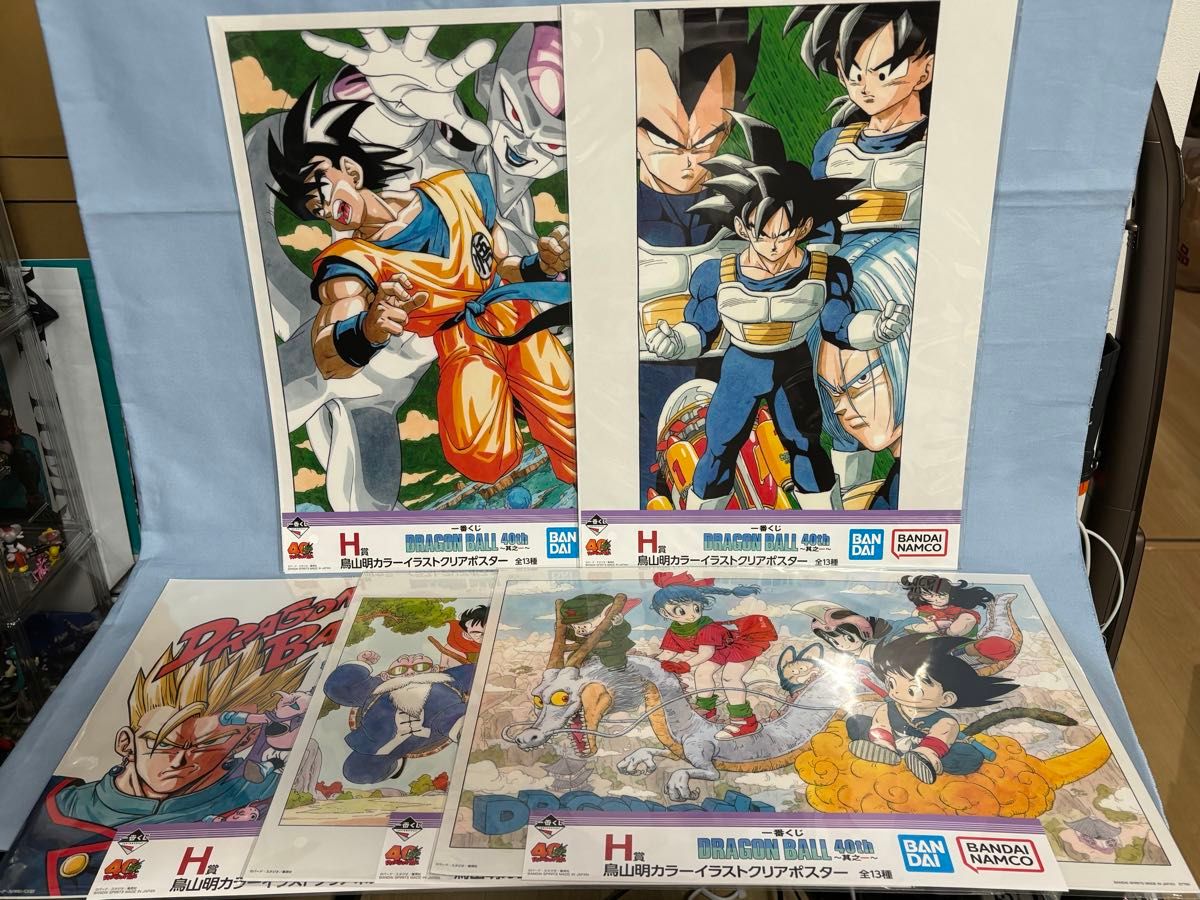 未開封】 一番くじ ドラゴンボール 40th H賞 鳥山明カラーイラスト