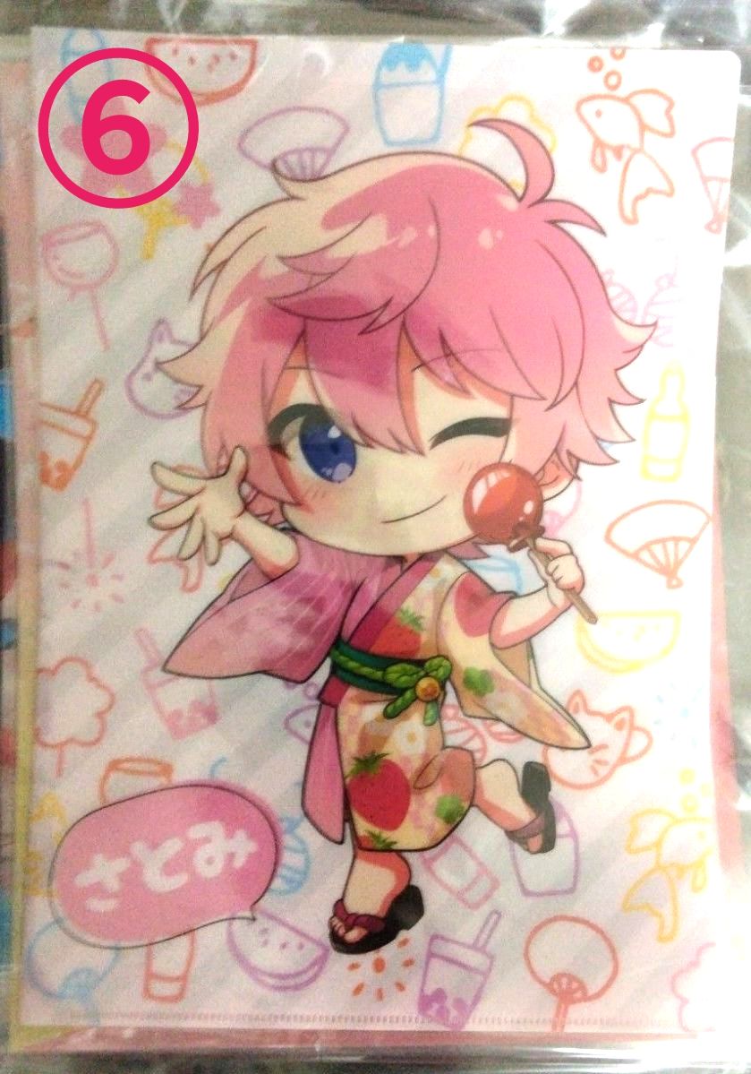 すとぷりのクリアファイルセット(バラ売り可) すとぷりのクリアファイル