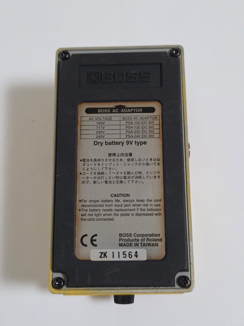 BOSS OD-3 ZKシリアル 初年度初月 初期｜Yahoo!フリマ（旧PayPayフリマ）