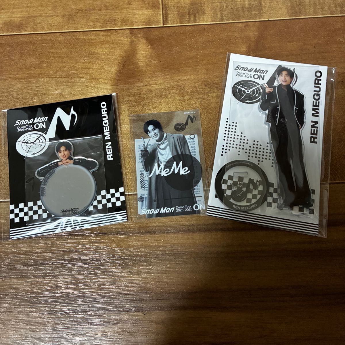Snow Man Dome Tour 2025-2026 目黒蓮グッズセット｜Yahoo!フリマ（旧