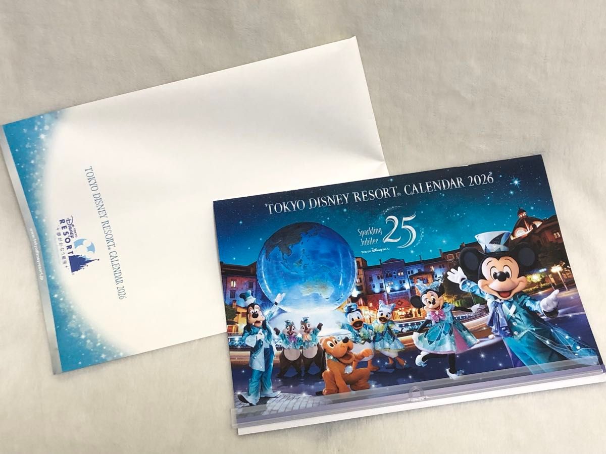 東京ディズニーリゾート 壁掛けカレンダー 2026 オリエンタルランド