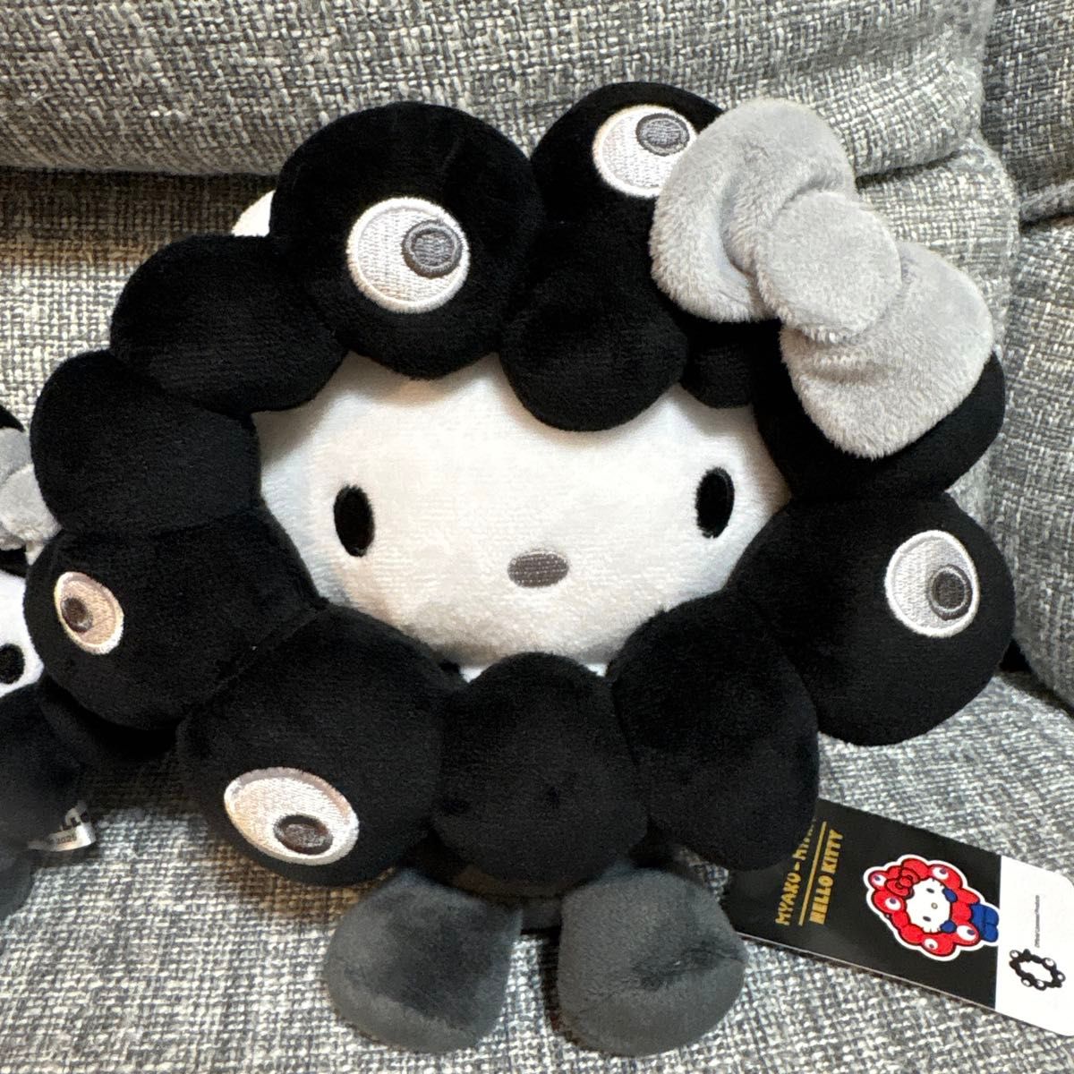 サンリオミャクミャク 推しカラーハローキティ ぬいぐるみM BC