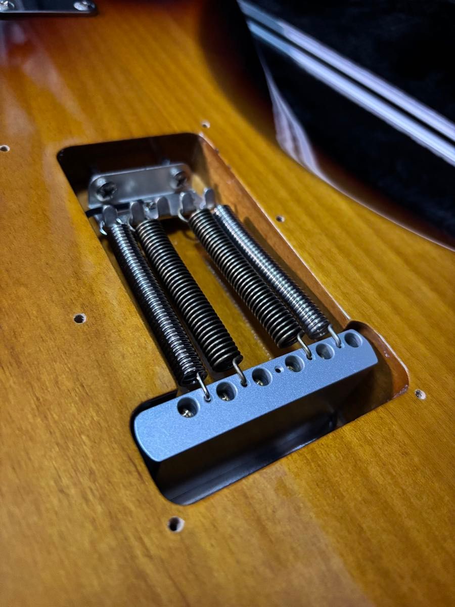 極美品 日本製ストラトCoolZ ZST-1R ロックペグ スチールブロック 極美