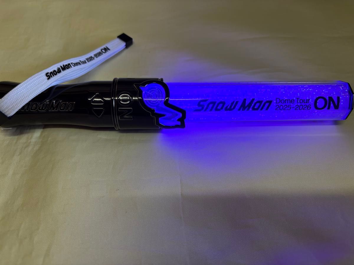 SnowMan 2025-2026 ON ペンライト 2本 セット 新品電池付き 美品 音