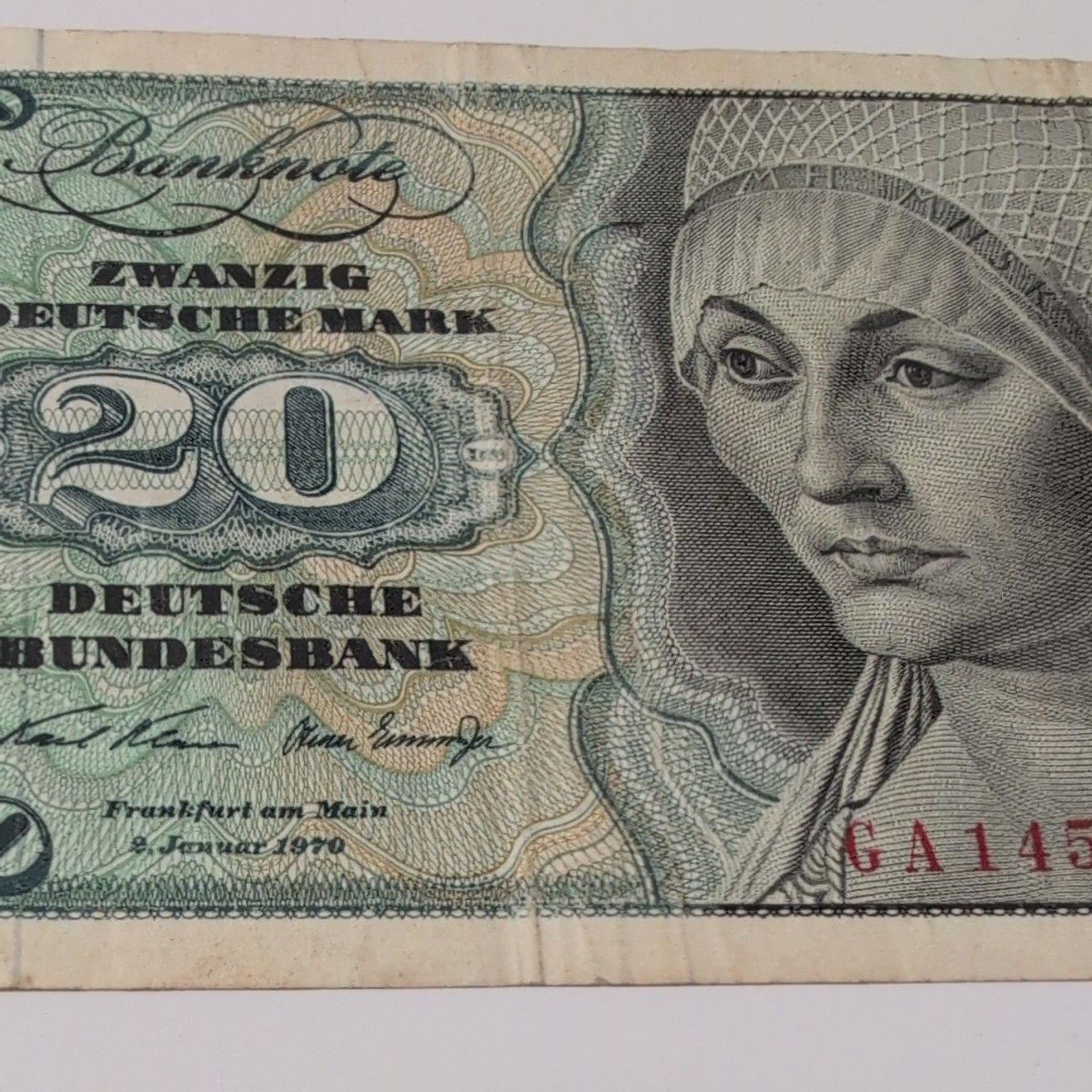 ドイツの旧紙幣 20マルク札2枚セット｜Yahoo!フリマ（旧PayPayフリマ）