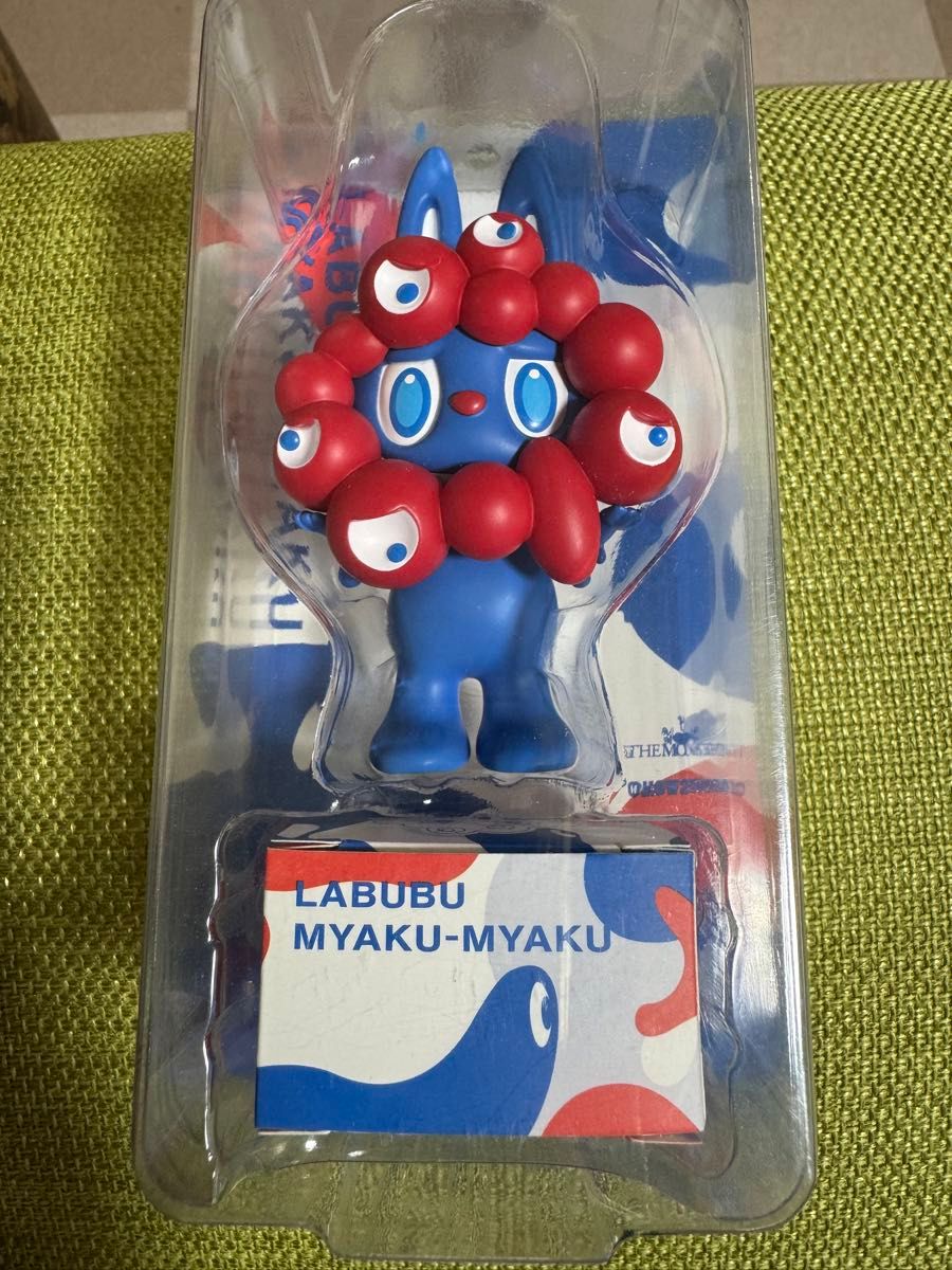 ラブブ ミャクミャク LABUBU MYAKU-MYAKUストラップ付フィギュア