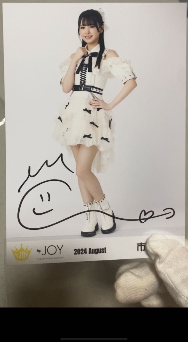ニアジョイ 市原愛弓 生写真 直筆 体育館ディスコ｜Yahoo!フリマ（旧