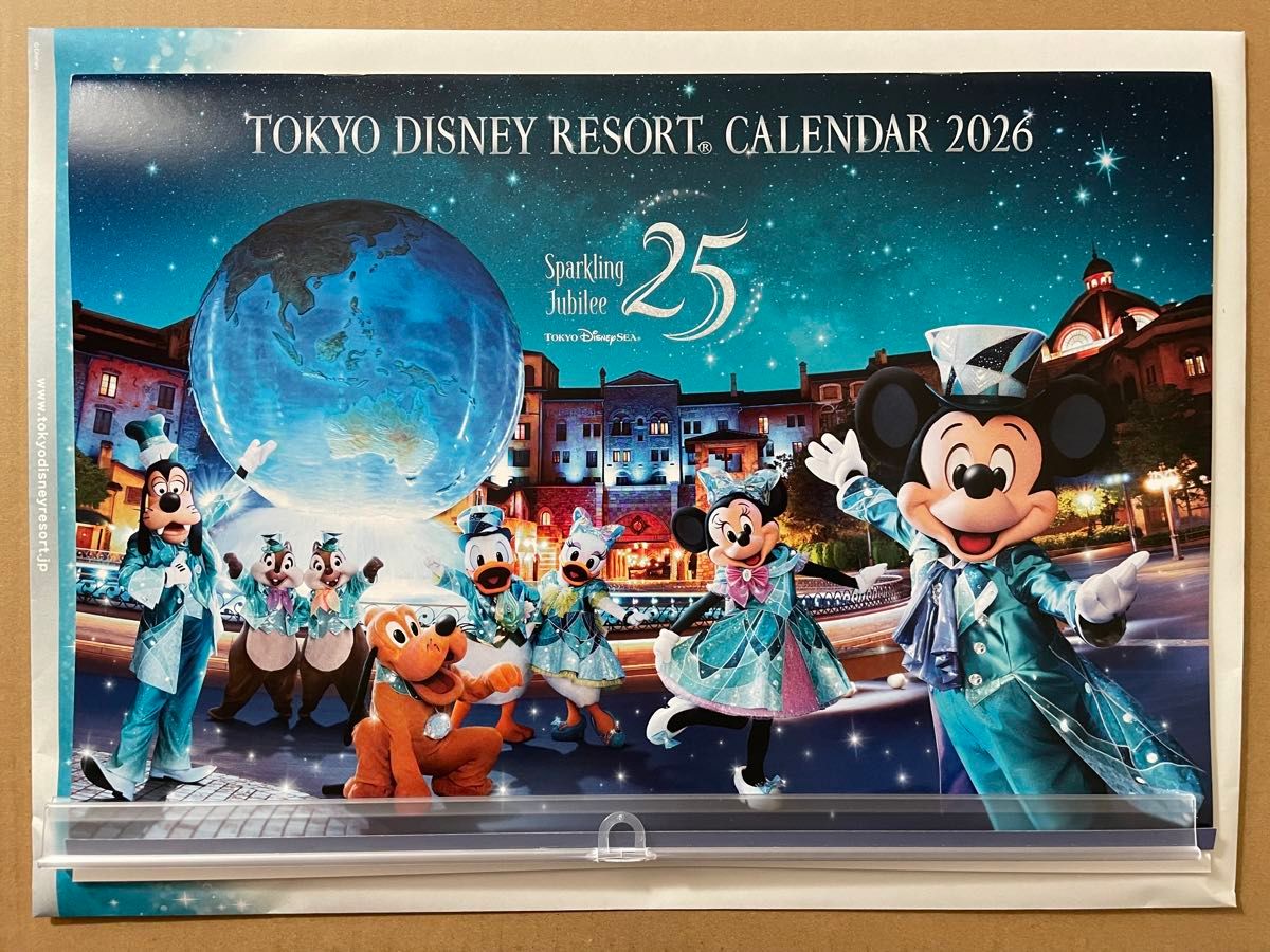 東京ディズニーリゾート 壁掛けカレンダー2026 オリエンタルランド