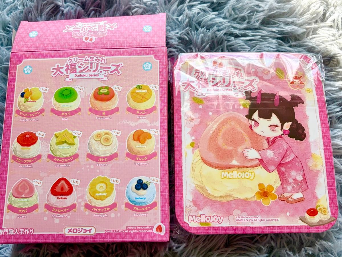 メロジョイ mellojoy スクイーズ 大福シリーズ いちご ストロベリー
