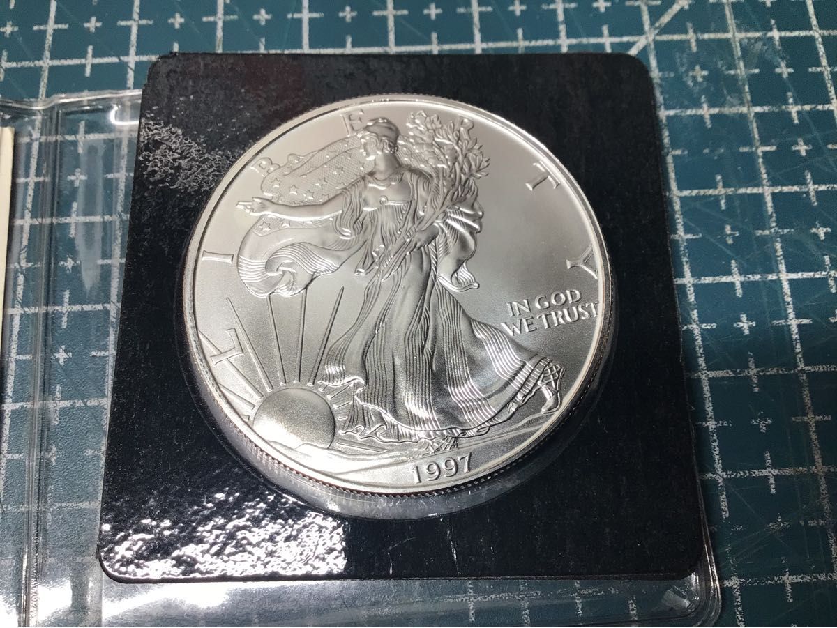 1987年イーグル銀貨1オンスカプセルケース入 1987年アメリカイーグル