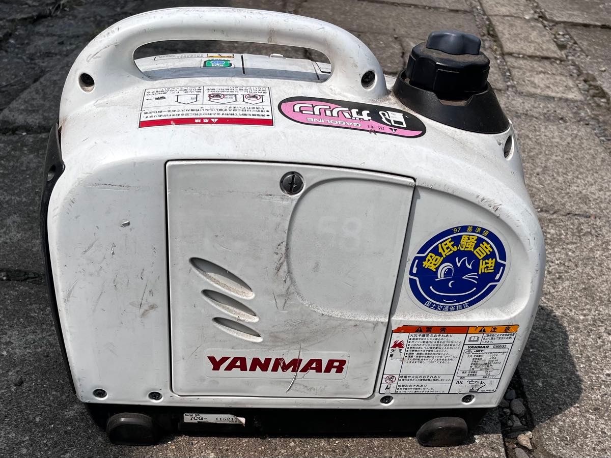 ヤンマー 発電機 インバーター G900is 動作確認済｜Yahoo!フリマ（旧
