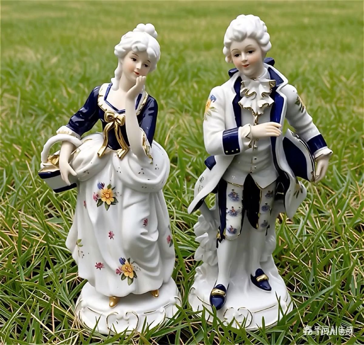 ボヘミア 置物 人形 グラス製 ビール ヴィンテージ ボヘミアガラス